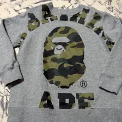 未使用　A BATHING APE エイプ　キッズ　裏起毛　トレーナー　140 2025年最新】A BATHING APE 子供用トレーナーの人気アイテム