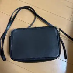 H&M 黒 ショルダーバッグ