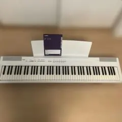 P225 YAMAHA ホワイト 88鍵 ピアノ - メルカリ