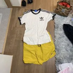 adidas Tシャツ M & BILLABONG ショーツ M セット