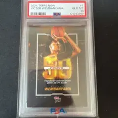 PSA10 2024 topps now 7 VICTOR WEMBANYAMA