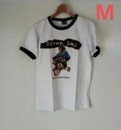 グリーン・デイ Insomniac リンガー バンドTシャツ(M)w22