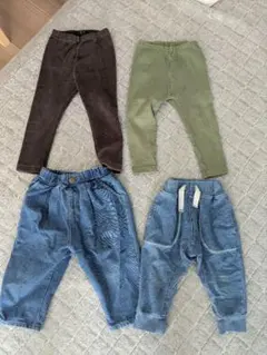 子供用パンツ4点セット　サイズ90〜95　状態良し