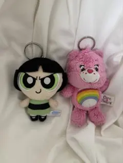 パワパフ&ケアベアキーホルダー
