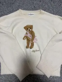lily brown Lily Bear ニットプルオーバー