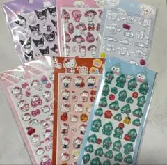 キャラクターシール6枚セット