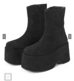 GRL スエード厚底ブーツ [zr1140]