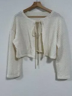 SHEIN リボン付きカーディガン M