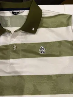 美品　Munsingwear ★半袖ポロシャツ★ボーダー★ ＬＬサイズ