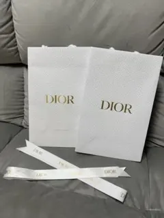 Dior ショッパー 2枚セット リボン付き