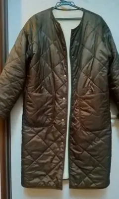 セール中！リバーシブルコート　キルティング & フリース