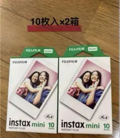 FUJIFILM instax mini インスタントフィルム 10枚入×2箱