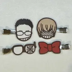 名探偵コナン ヘアクリップ 4個セット