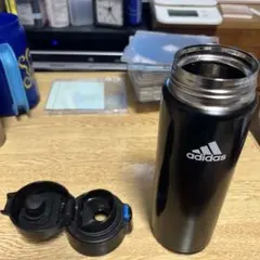 adidas ステンレスボトル ブラック ワンタッチオープンのサムネイル