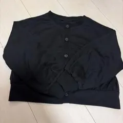 【美品】GU ブラック　カーディガン