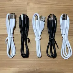 ANKER USBケーブル Type-A to Type-C 5本セット　白・黒