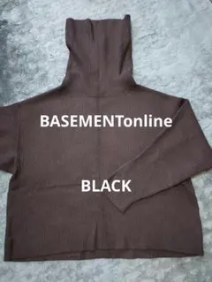 ベースメントオンライン タートルネックニットトップス