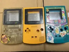ゲームボーイカラー クリア　イエロー ブルー　シェルのみ