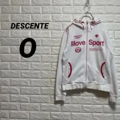 デサント　DESCENTE ジャージ／パーカー　【O】　白／ピンク　大きいサイズ