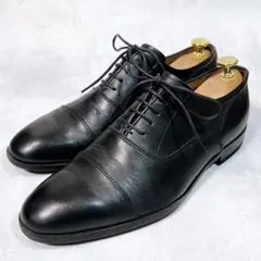 ☆美品☆【リーガル】ストレートチップ (24.5) V075 内羽根 ブラック