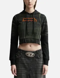 DIESEL ディーゼル F-Slimmy-Hood ブラック L