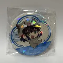 鬼滅の刃 伊之助 ガチャ ホログラム 缶バッジ 4.5cm 未使用