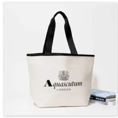 Aquascutum 老舗英国ブランドの お洒落でシックなビッグトート