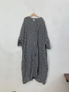 jujudhauリネンボックスドレス ズーズーダウ　ワンピース