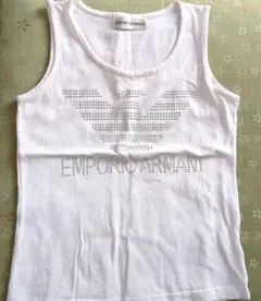 EMPORIO ARMANI ホワイト タンクトップ
