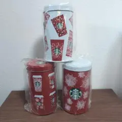 スターバックス クリスマス空き缶 3個セット