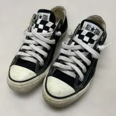 値下げ！CONVERSE ALL STAR　ブラックスニーカー　24