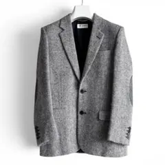 SAINT LAURENT エルボーパッチ テーラードジャケット ツイード 44のサムネイル