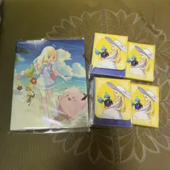 ポケモンカード メガブレイブ ポケモンセンターセット リーリエ サプライ × 2