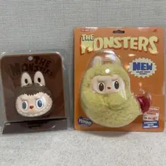 ★WACKY MARTシリーズ【イヤホンケース】2個セット　エビフライ　ラブブ