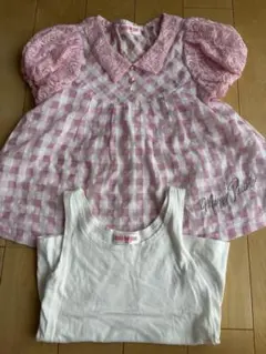 mezzo piano 半袖ブラウス 120サイズ