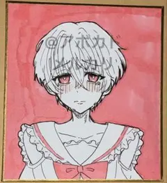 手描きイラスト 2枚セット　男の子のサムネイル