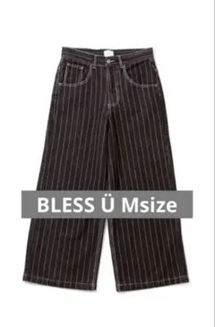 bless u デニム　ブラック　海外ストリート BLESS U デニム