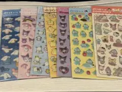 サンリオ ぷくっとシール 7枚セット
