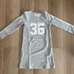 H&M スウェットワンピース　120cm 女の子