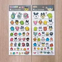 【新品未開封】4サイズステッカー　4size sticker　シール　たまごっち