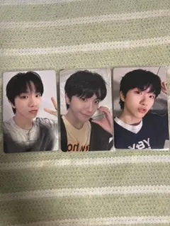 boynextdoor ウナク 19.99 トレカ 3枚セット