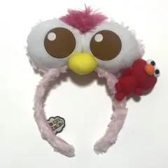 USJ カチューシャ　セサミストリート　モッピー　エルモ付