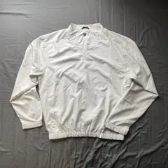 NIKE GOLF ナイロン プルオーバー ホワイト 刺繍ロゴ L 00s