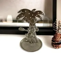 Disneyディズニーミニーちゃんヤシの木アクセサリーホルダーシルバーのサムネイル