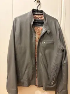 【アルゼンチン製特注】レザージャケット シングルライダース