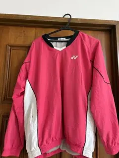 YONEXウェア ピンク ホワイト 長袖 Lサイズ