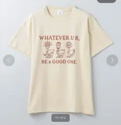 ６ロク【Roku】AHIRU Tシャツ ベージュ Lサイズ　ユナイテッドアローズのサムネイル
