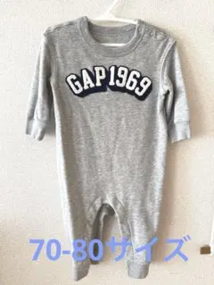 GAP 1969 グレー ロンパース