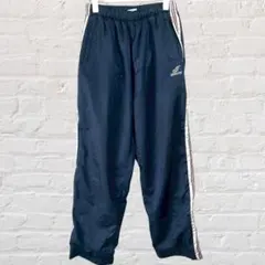 ミズノ ウィンドウブレーカー パンツ ウエストゴム サイドライン防寒 古着