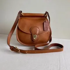 Vintage Coach Post Pouch British Tan